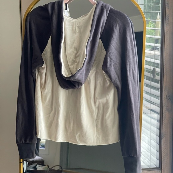 NWT Michael Lauren Colorblock Quarter Zip Hoodie XS - Picture 7 of 9